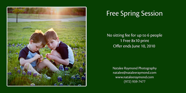 2010 Spring promotion